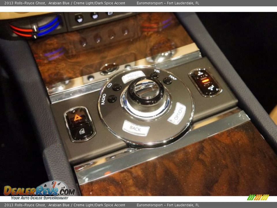2013 Rolls-Royce Ghost Arabian Blue / Creme Light/Dark Spice Accent Photo #67