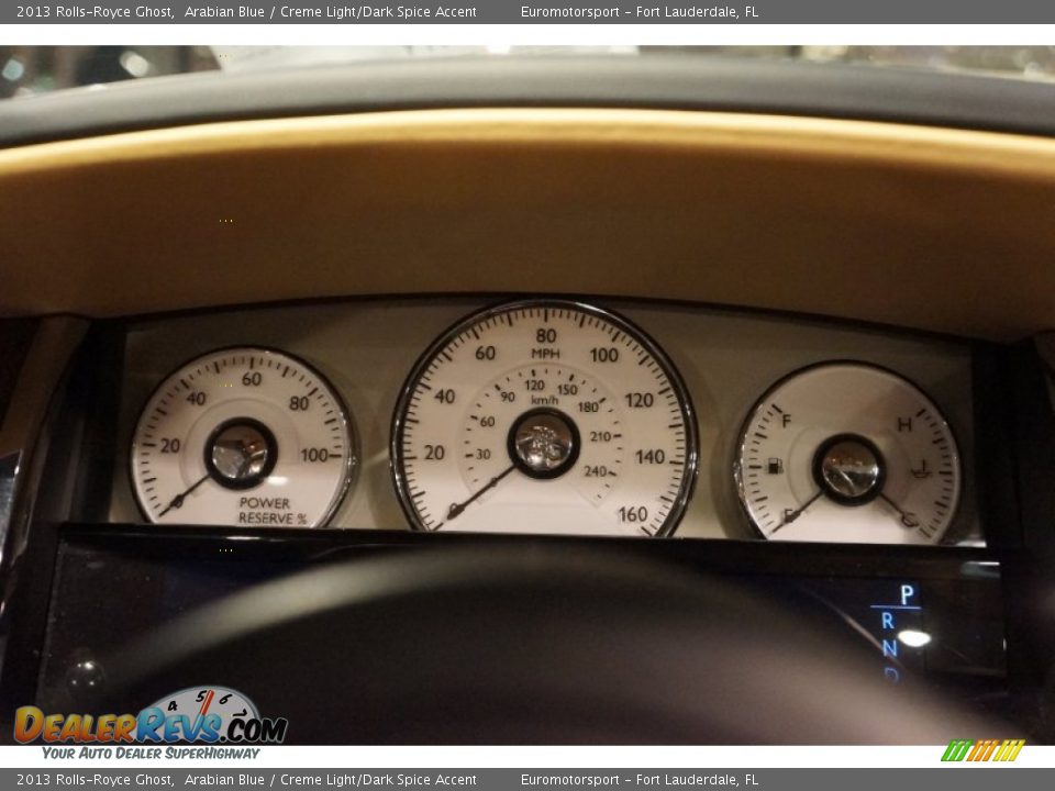 2013 Rolls-Royce Ghost Arabian Blue / Creme Light/Dark Spice Accent Photo #72