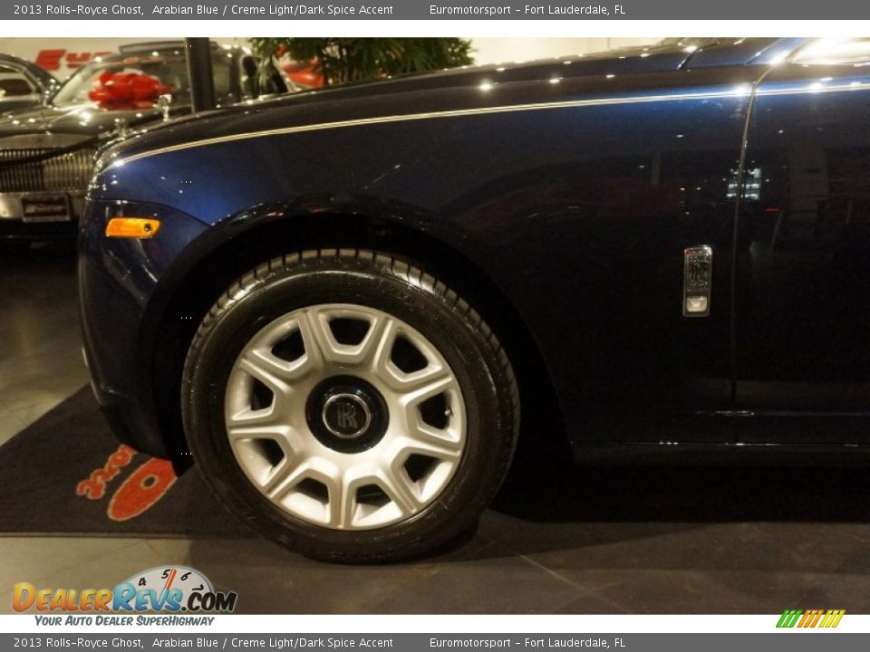 2013 Rolls-Royce Ghost Arabian Blue / Creme Light/Dark Spice Accent Photo #75