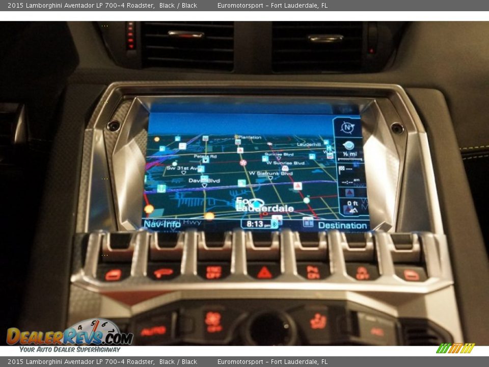 Navigation of 2015 Lamborghini Aventador LP 700-4 Roadster Photo #40