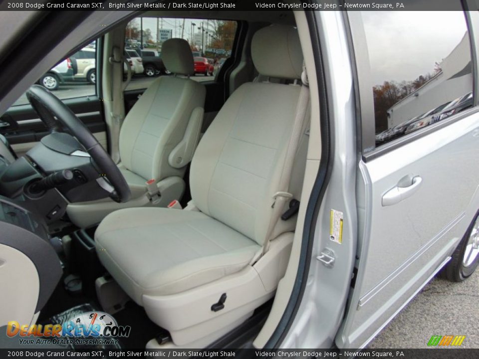 2008 Dodge Grand Caravan SXT Bright Silver Metallic / Dark Slate/Light Shale Photo #15