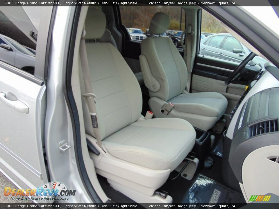2008 Dodge Grand Caravan SXT Bright Silver Metallic / Dark Slate/Light Shale Photo #21