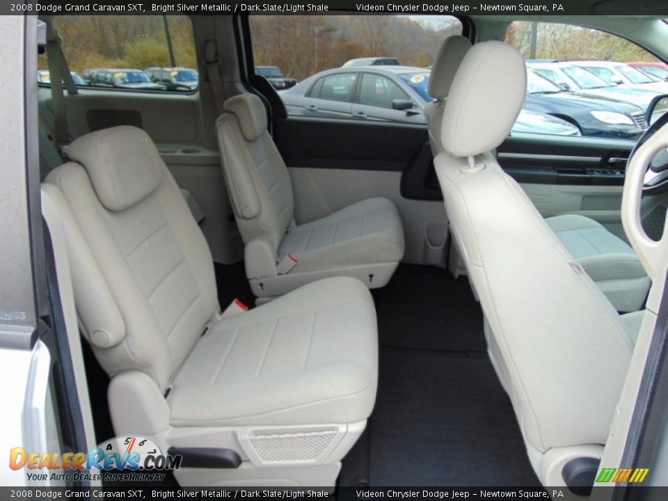 2008 Dodge Grand Caravan SXT Bright Silver Metallic / Dark Slate/Light Shale Photo #22
