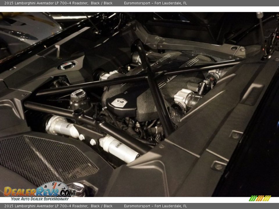 2015 Lamborghini Aventador LP 700-4 Roadster 6.5 Liter DOHC 48-Valve VVT V12 Engine Photo #49