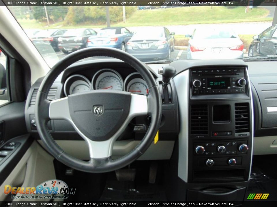 2008 Dodge Grand Caravan SXT Bright Silver Metallic / Dark Slate/Light Shale Photo #23