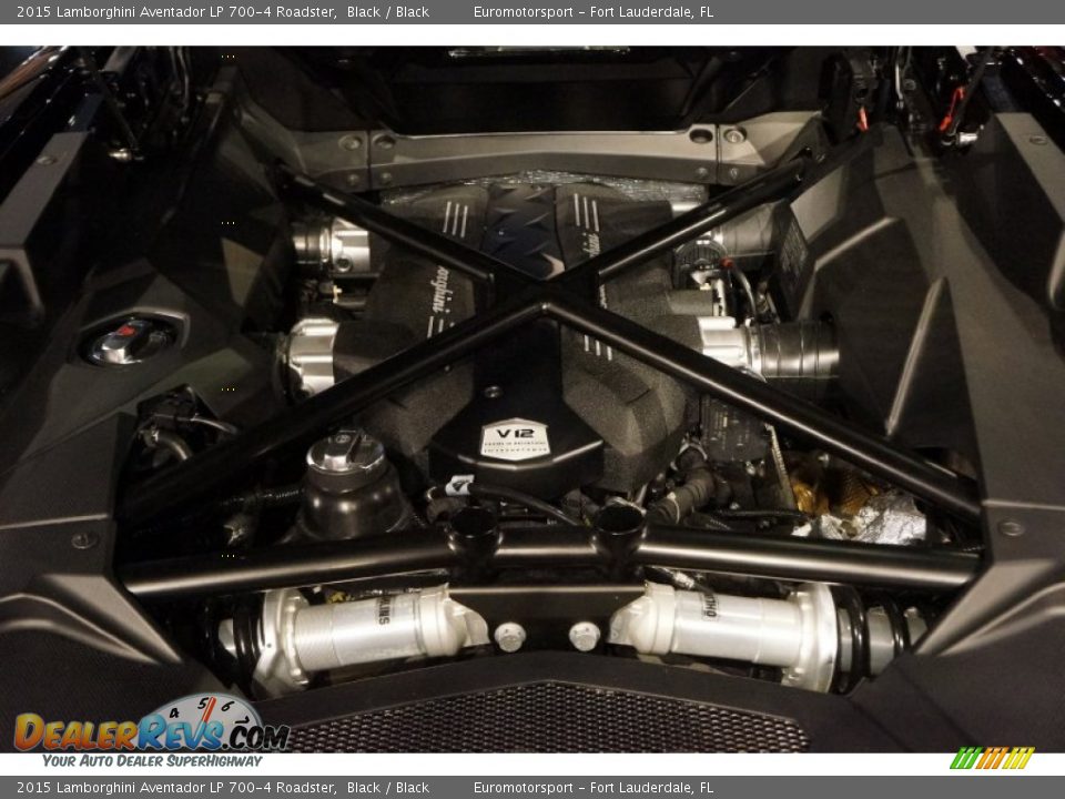 2015 Lamborghini Aventador LP 700-4 Roadster 6.5 Liter DOHC 48-Valve VVT V12 Engine Photo #50