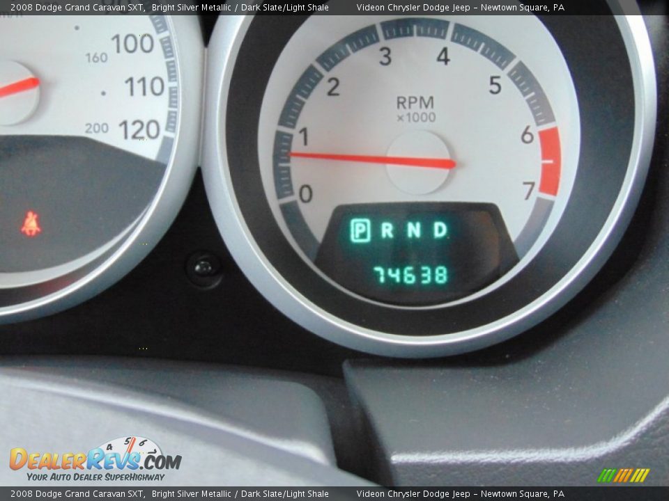 2008 Dodge Grand Caravan SXT Bright Silver Metallic / Dark Slate/Light Shale Photo #25