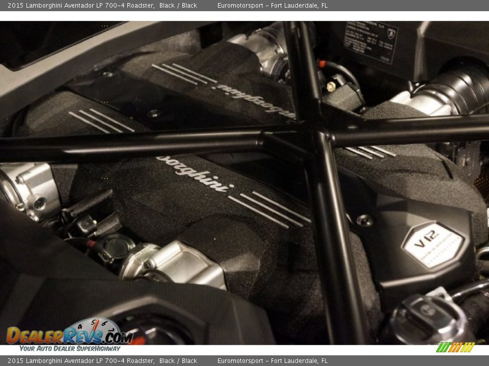 2015 Lamborghini Aventador LP 700-4 Roadster 6.5 Liter DOHC 48-Valve VVT V12 Engine Photo #52