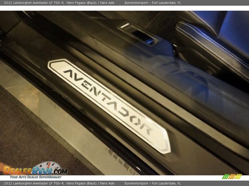 2012 Lamborghini Aventador LP 700-4 Nero Pegaso (Black) / Nero Ade Photo #25