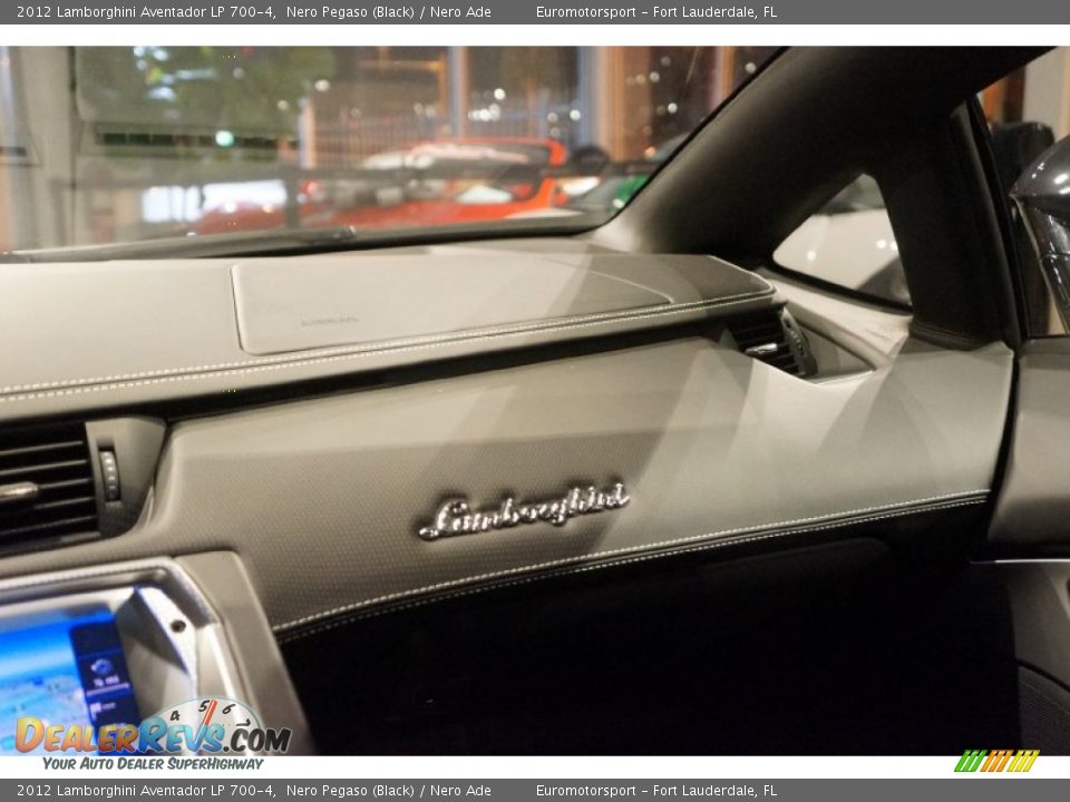2012 Lamborghini Aventador LP 700-4 Nero Pegaso (Black) / Nero Ade Photo #41