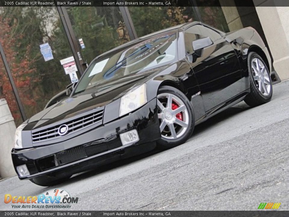 2005 Cadillac XLR Roadster Black Raven / Shale Photo #2
