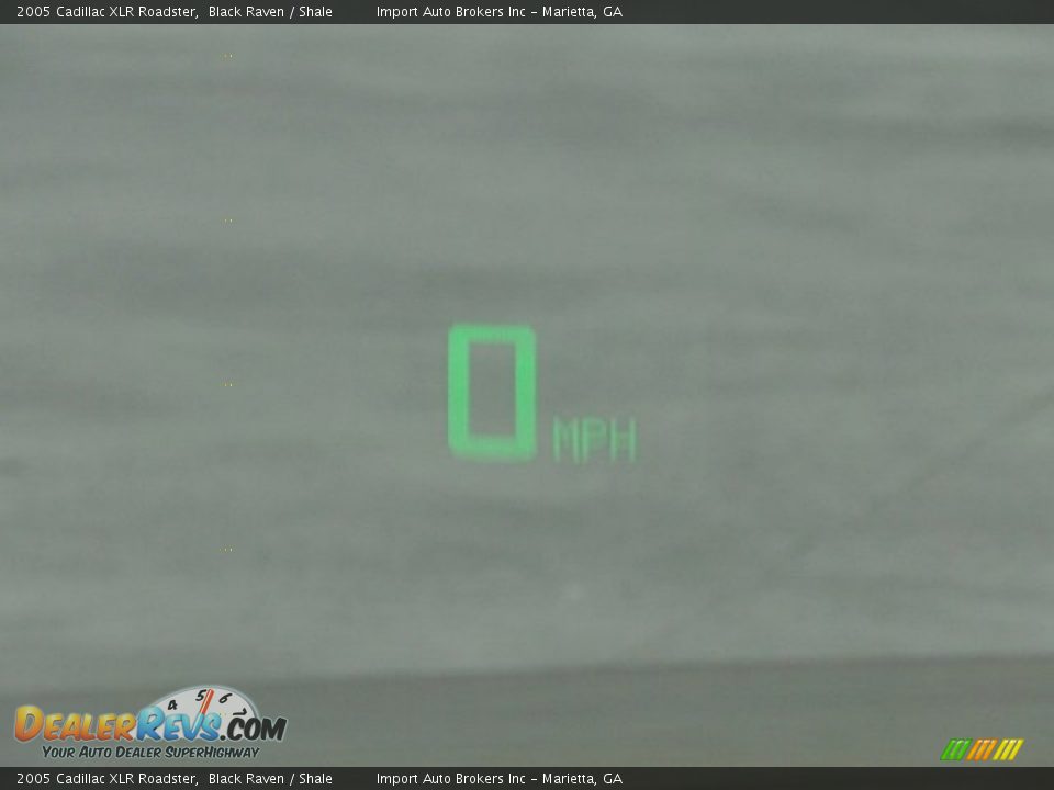 2005 Cadillac XLR Roadster Black Raven / Shale Photo #13