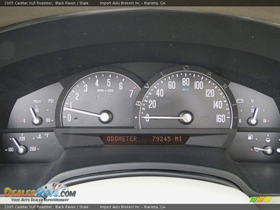 2005 Cadillac XLR Roadster Black Raven / Shale Photo #20