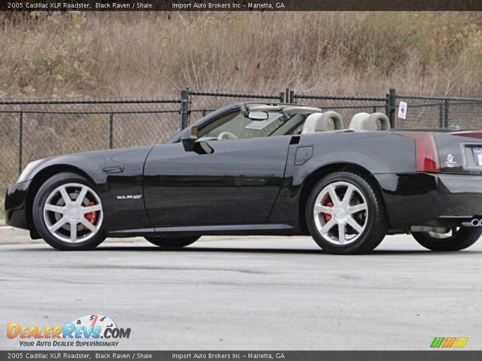 2005 Cadillac XLR Roadster Black Raven / Shale Photo #36