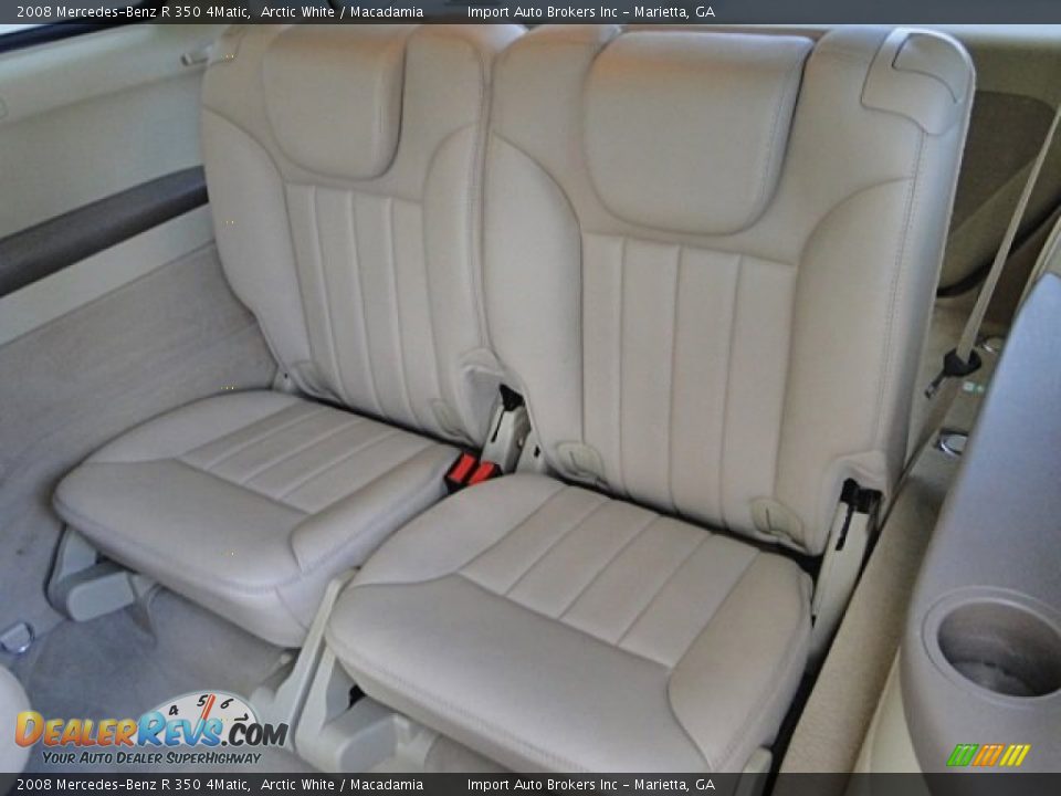 2008 Mercedes-Benz R 350 4Matic Arctic White / Macadamia Photo #11