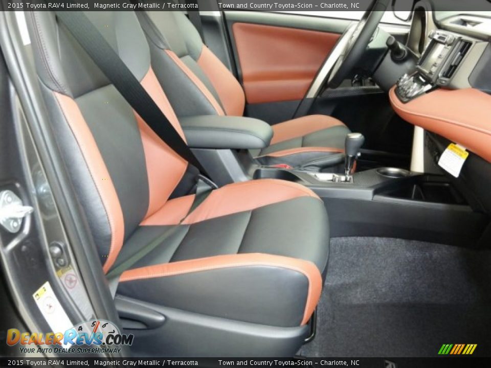 Front Seat of 2015 Toyota RAV4 Limited Photo #9