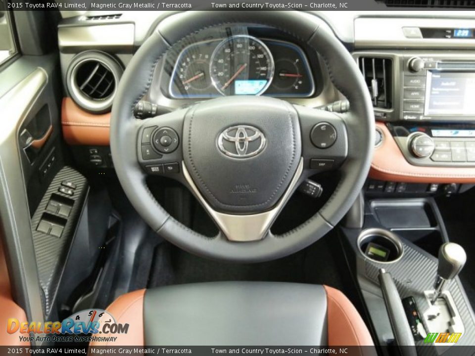2015 Toyota RAV4 Limited Steering Wheel Photo #12