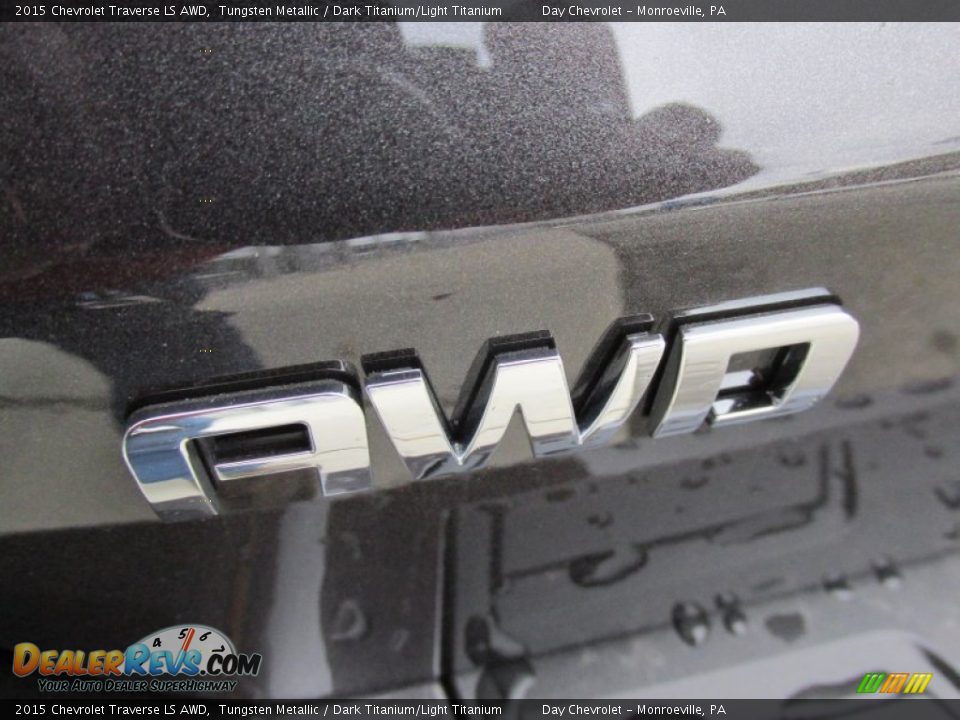 2015 Chevrolet Traverse LS AWD Tungsten Metallic / Dark Titanium/Light Titanium Photo #7
