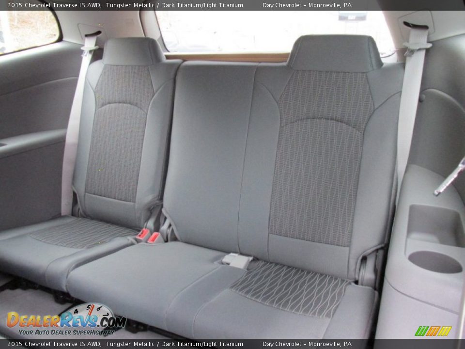 Rear Seat of 2015 Chevrolet Traverse LS AWD Photo #14