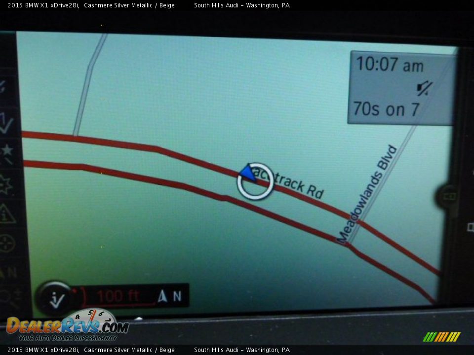 2015 BMW X1 xDrive28i Cashmere Silver Metallic / Beige Photo #17