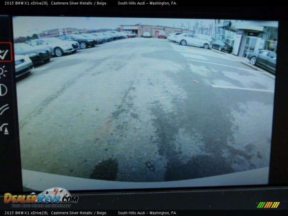 2015 BMW X1 xDrive28i Cashmere Silver Metallic / Beige Photo #18