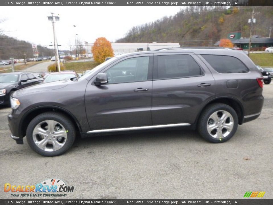 Granite Crystal Metallic 2015 Dodge Durango Limited AWD Photo #2