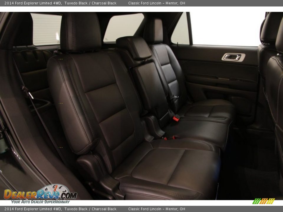 2014 Ford Explorer Limited 4WD Tuxedo Black / Charcoal Black Photo #20