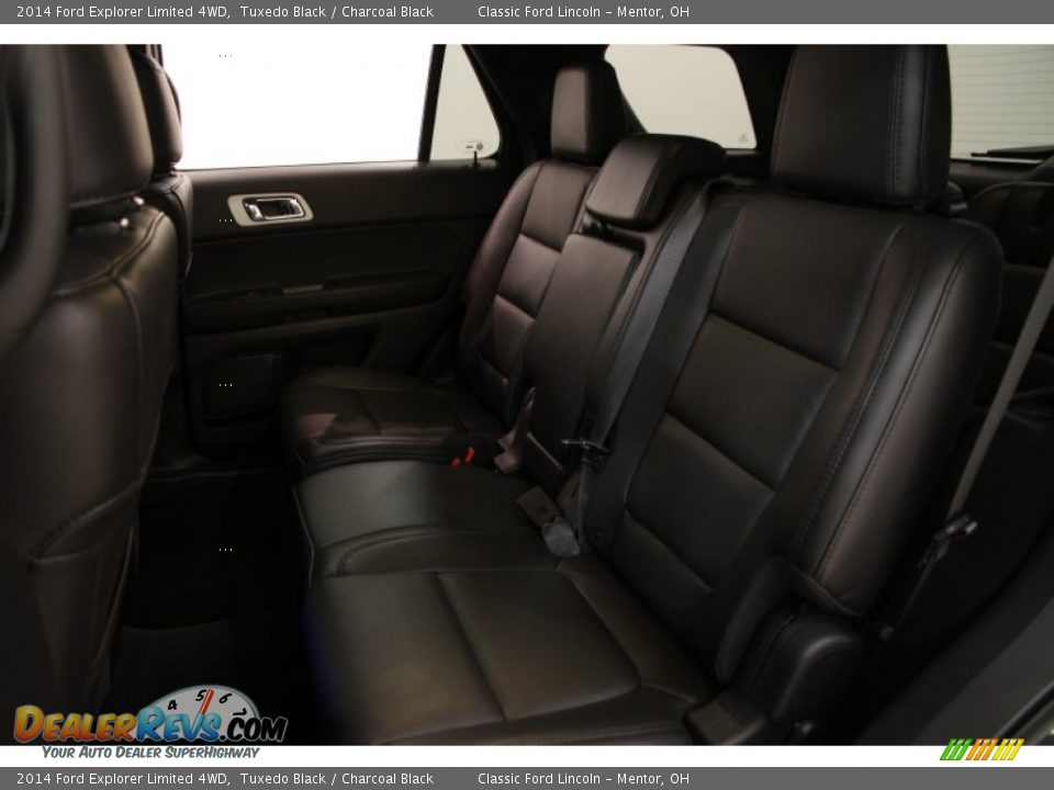 2014 Ford Explorer Limited 4WD Tuxedo Black / Charcoal Black Photo #21