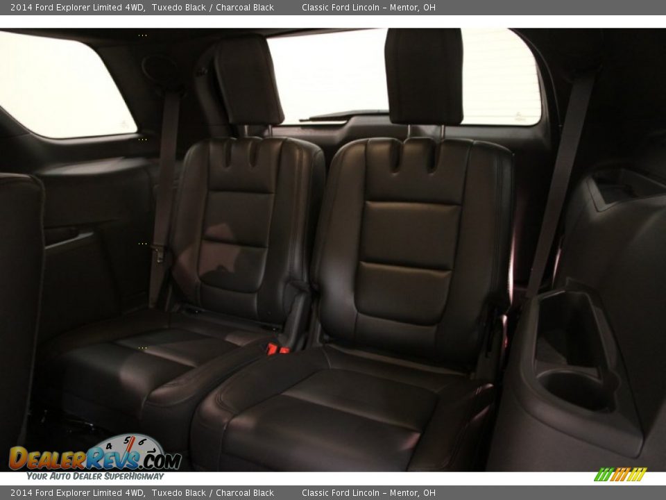2014 Ford Explorer Limited 4WD Tuxedo Black / Charcoal Black Photo #22