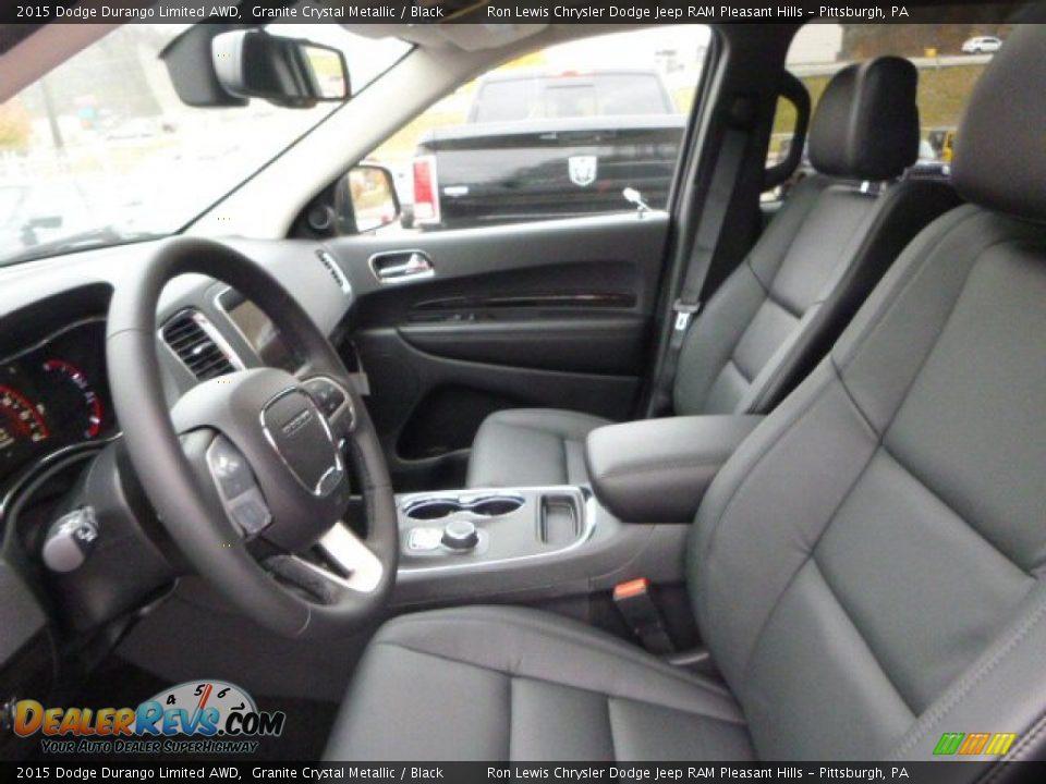 Front Seat of 2015 Dodge Durango Limited AWD Photo #14