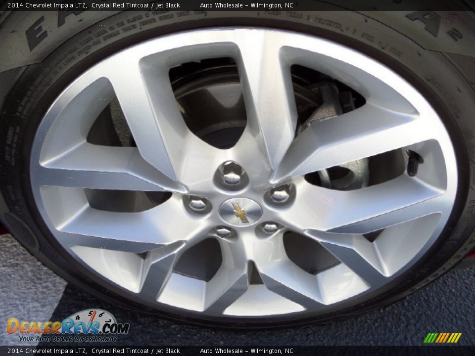 2014 Chevrolet Impala LTZ Crystal Red Tintcoat / Jet Black Photo #7