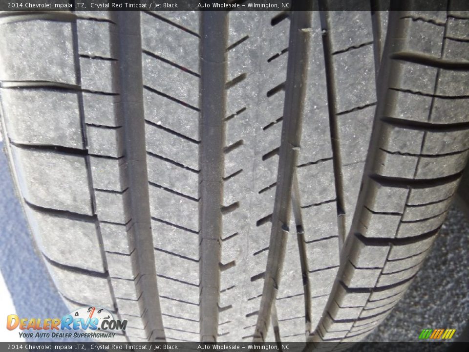 2014 Chevrolet Impala LTZ Crystal Red Tintcoat / Jet Black Photo #9