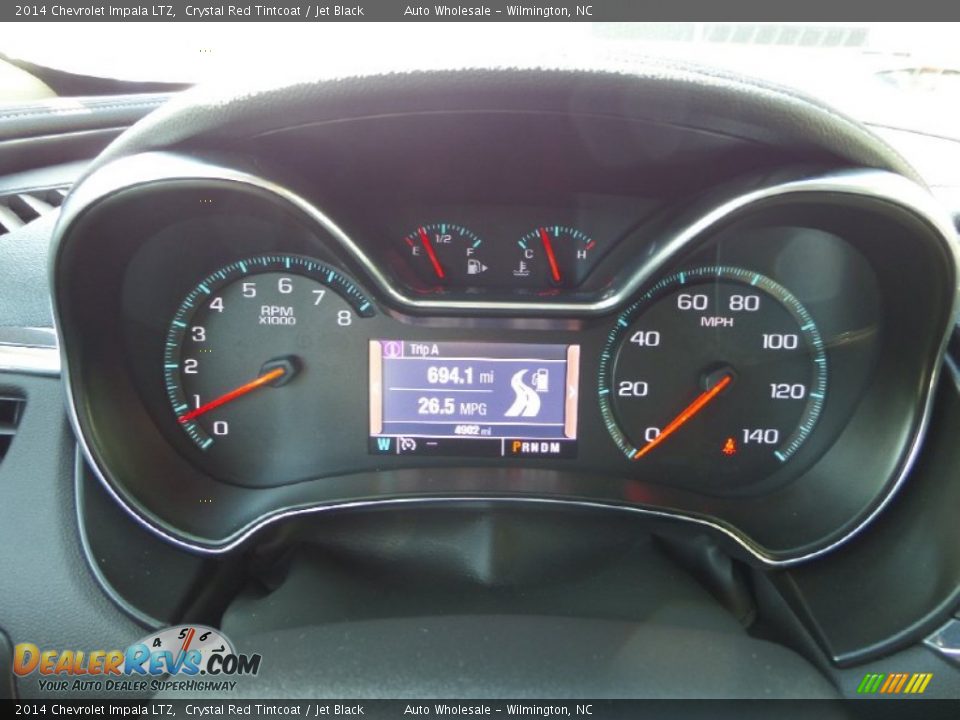 2014 Chevrolet Impala LTZ Crystal Red Tintcoat / Jet Black Photo #16