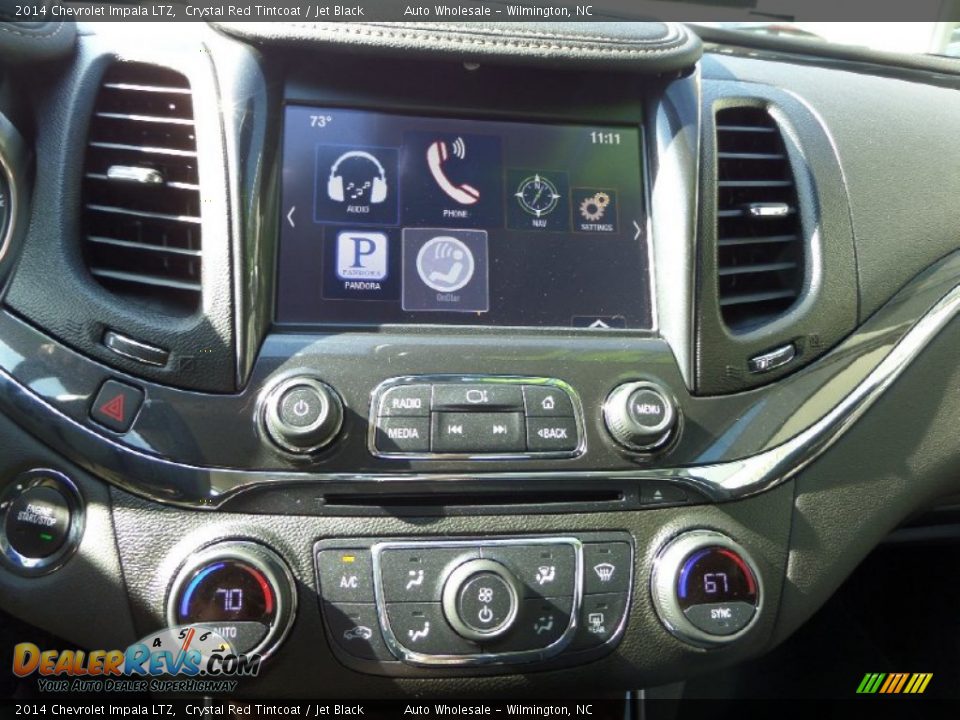2014 Chevrolet Impala LTZ Crystal Red Tintcoat / Jet Black Photo #17