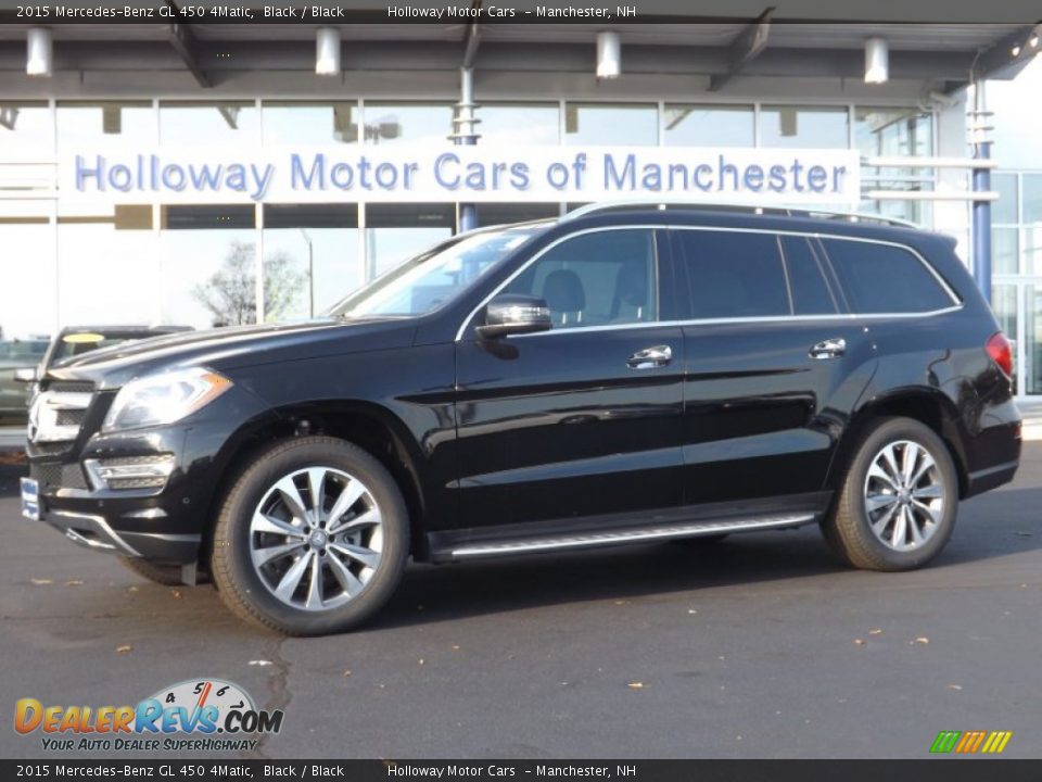 2015 Mercedes-Benz GL 450 4Matic Black / Black Photo #1
