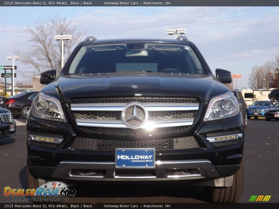 2015 Mercedes-Benz GL 450 4Matic Black / Black Photo #2