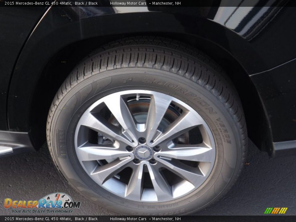 2015 Mercedes-Benz GL 450 4Matic Black / Black Photo #6