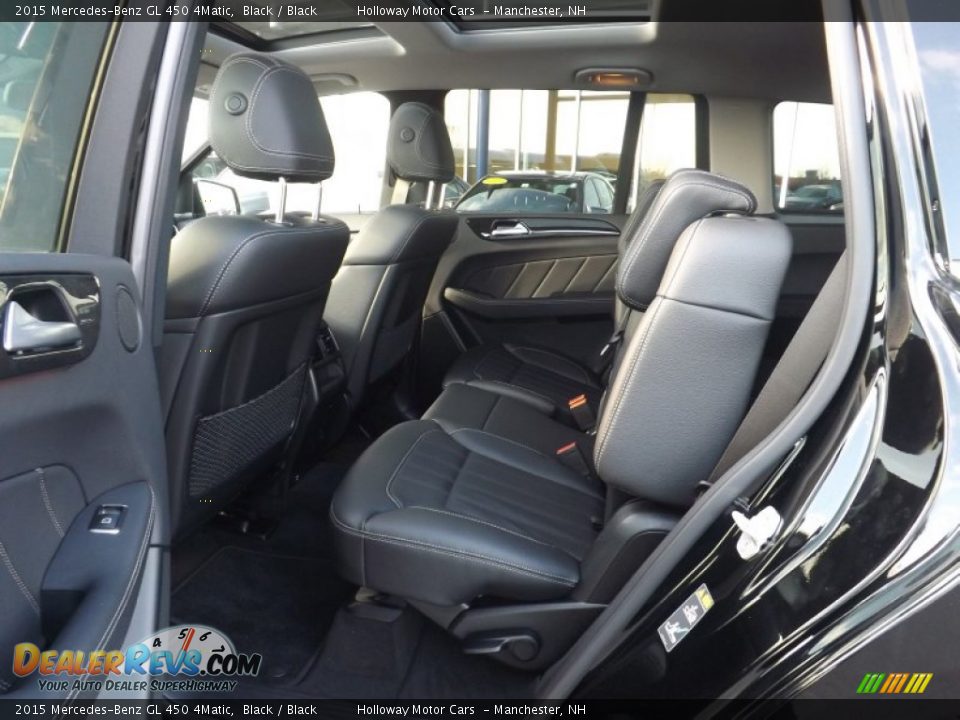 2015 Mercedes-Benz GL 450 4Matic Black / Black Photo #7