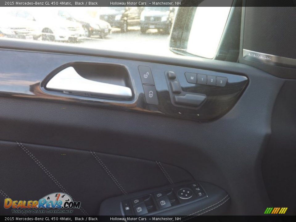 2015 Mercedes-Benz GL 450 4Matic Black / Black Photo #10