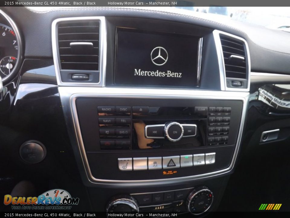 2015 Mercedes-Benz GL 450 4Matic Black / Black Photo #11