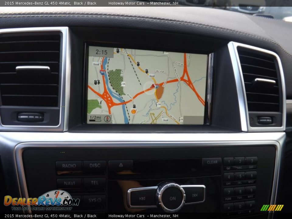 2015 Mercedes-Benz GL 450 4Matic Black / Black Photo #12