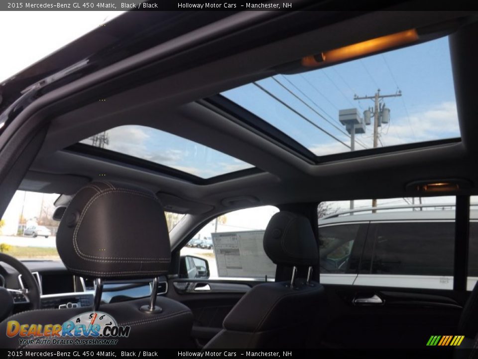 2015 Mercedes-Benz GL 450 4Matic Black / Black Photo #14