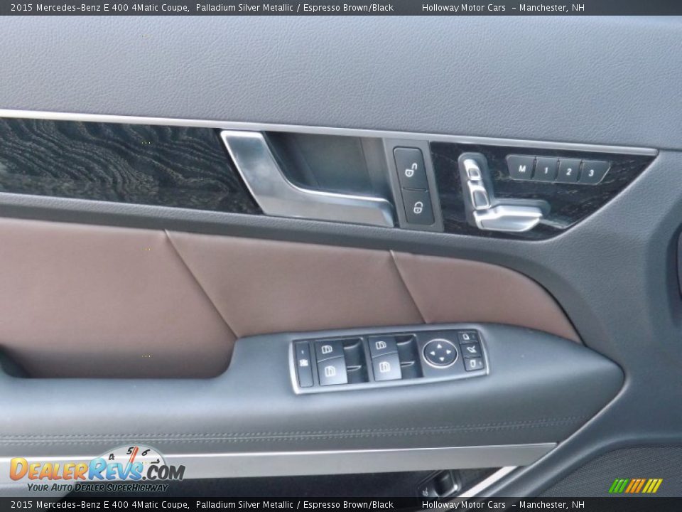 Door Panel of 2015 Mercedes-Benz E 400 4Matic Coupe Photo #8