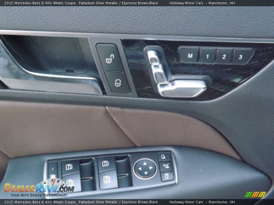 Controls of 2015 Mercedes-Benz E 400 4Matic Coupe Photo #9