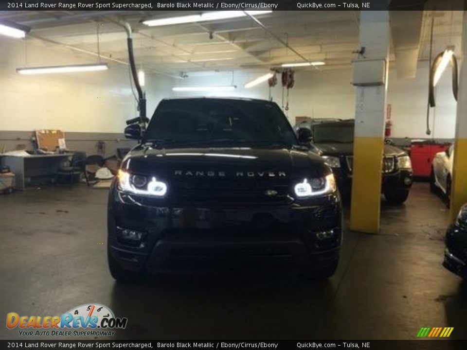 2014 Land Rover Range Rover Sport Supercharged Barolo Black Metallic / Ebony/Cirrus/Ebony Photo #6