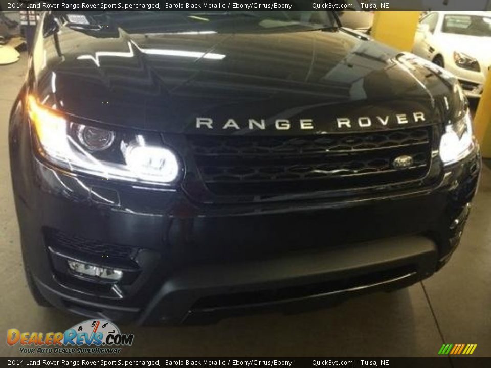 2014 Land Rover Range Rover Sport Supercharged Barolo Black Metallic / Ebony/Cirrus/Ebony Photo #7