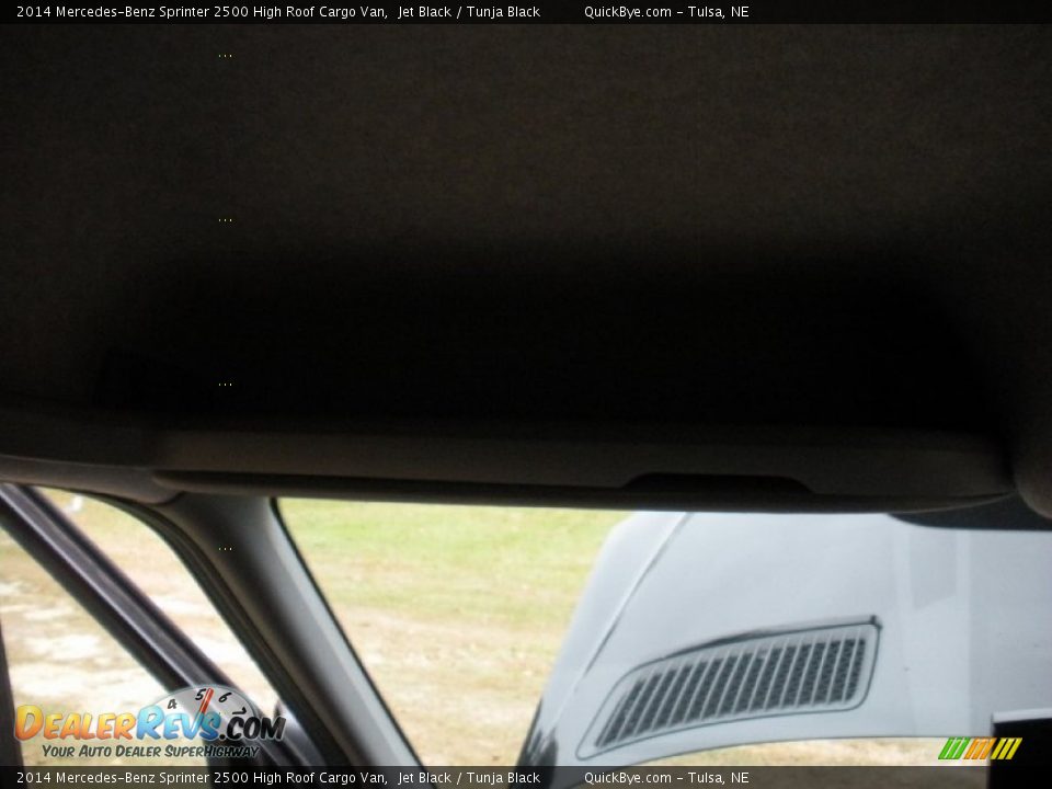 2014 Mercedes-Benz Sprinter 2500 High Roof Cargo Van Jet Black / Tunja Black Photo #19