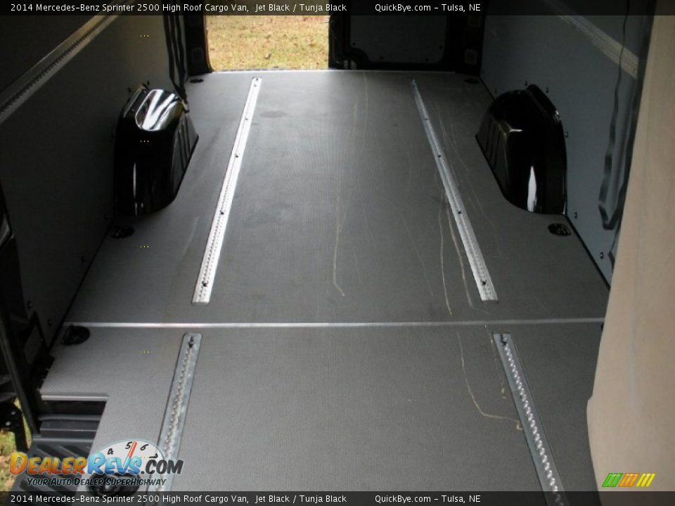 2014 Mercedes-Benz Sprinter 2500 High Roof Cargo Van Jet Black / Tunja Black Photo #28