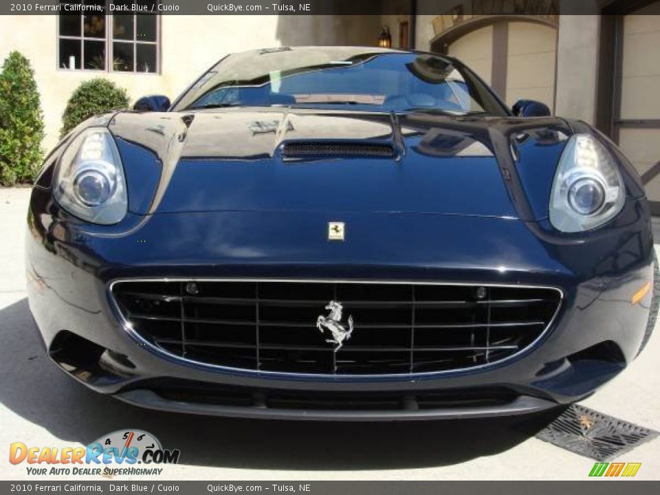 2010 Ferrari California Dark Blue / Cuoio Photo #12