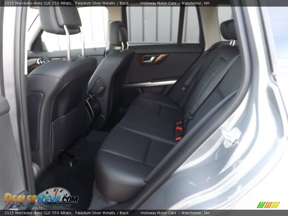 2015 Mercedes-Benz GLK 350 4Matic Paladium Silver Metallic / Black Photo #7